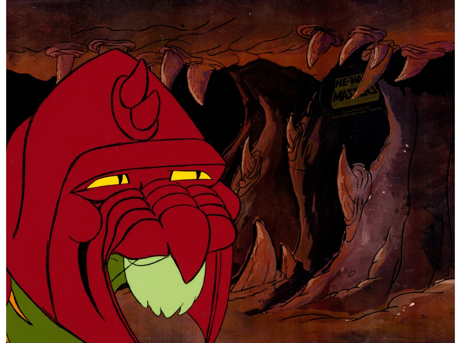 He-Man and the Masters of the Universe Battle Cat Production Cel (Filmation, 1983). (Total: 2 Items)