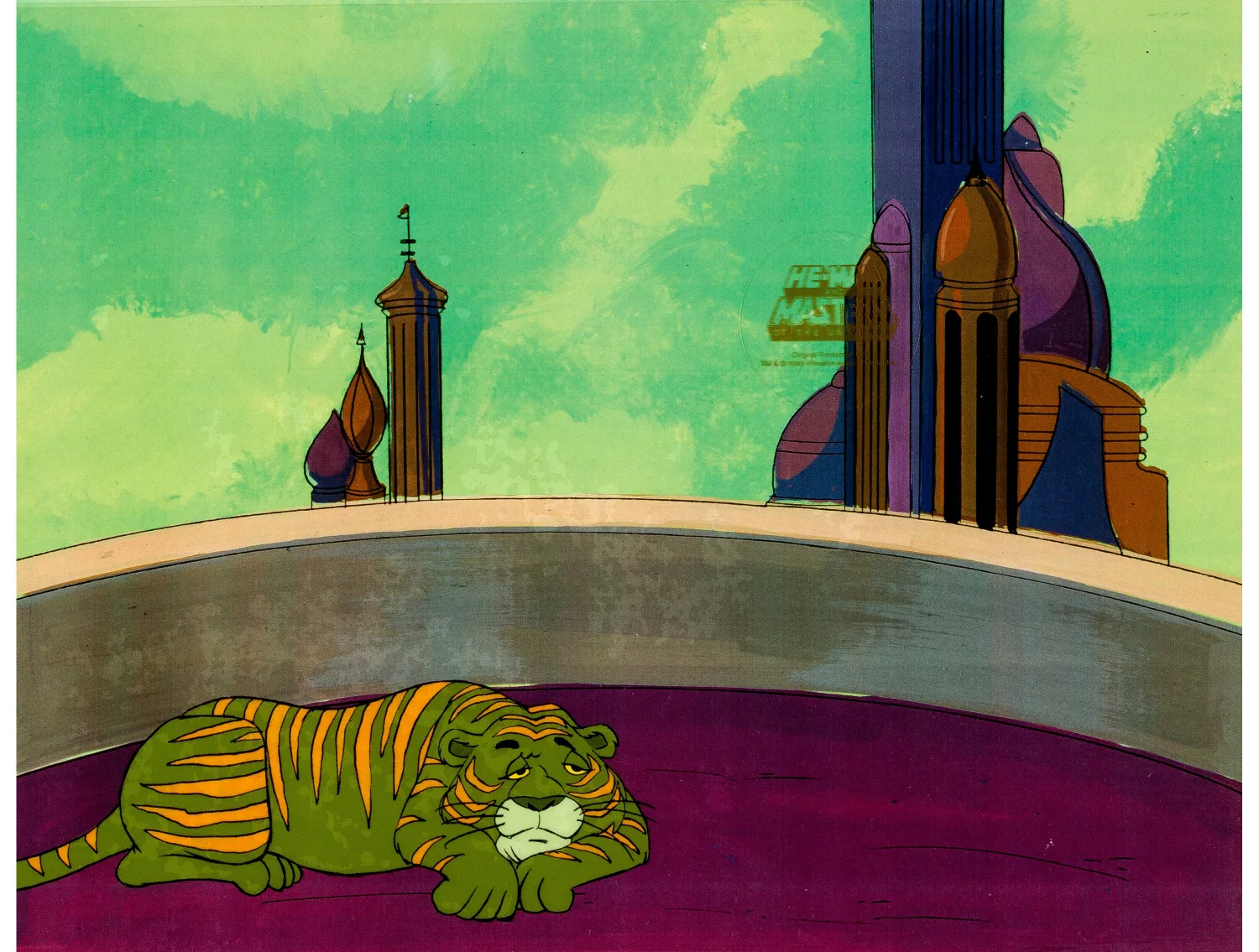 He-Man and the Masters of the Universe Cringer Production Cel (Filmation, 1983). (Total: 2 Items)