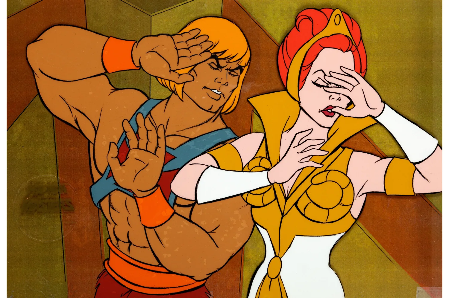 He-Man and the Masters of the Universe Teela Production Cel (Filmation, 1983). (Total: 4 Items)