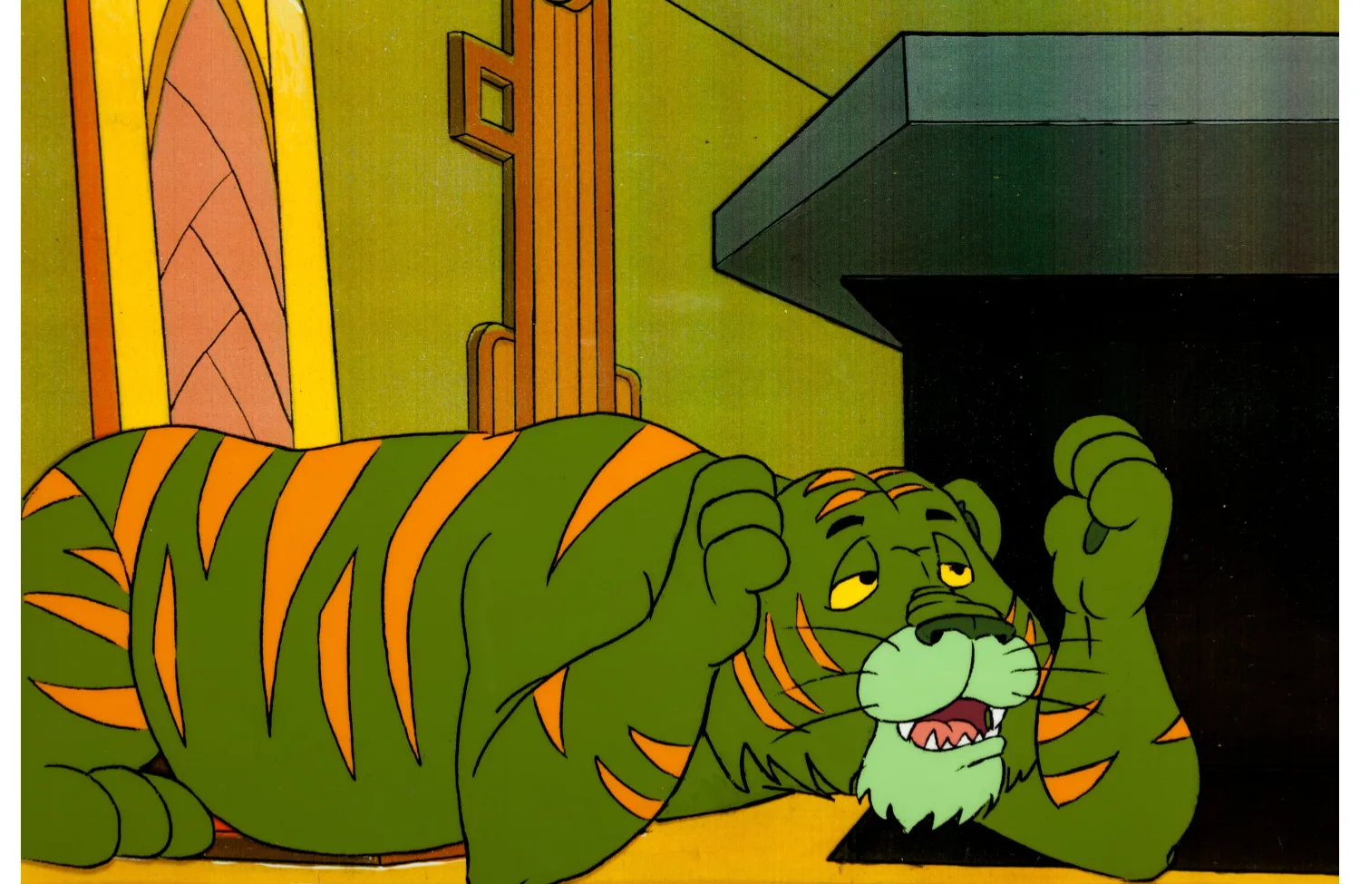 He-Man and the Masters of the Universe Cringer Production Cel (Filmation, 1983). (Total: 2 Items)