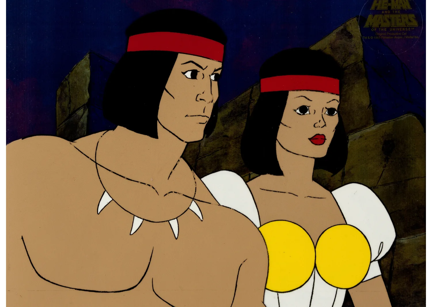 He-Man and the Masters of the Universe Eric and Una Production Cel (Filmation, 1983). (Total: 3 Items)
