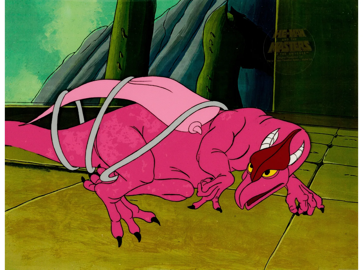 He-Man and the Masters of the Universe Karg Production Cel (Filmation, 1983). (Total: 3 Items)