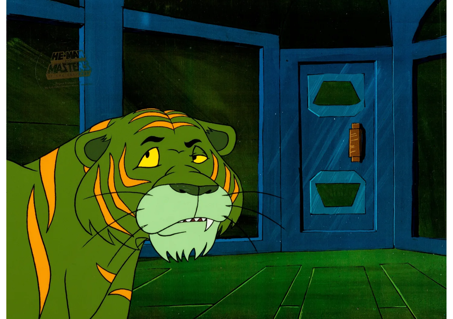 He-Man and the Masters of the Universe Cringer Production Cel (Filmation, 1984). (Total: 2 Items)