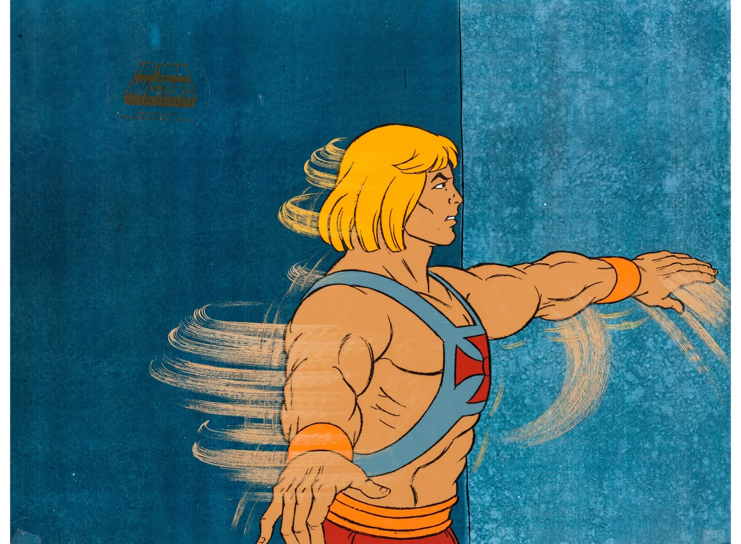 He-Man and the Masters of the Universe He-Man Production Cel (Filmation, 1984)