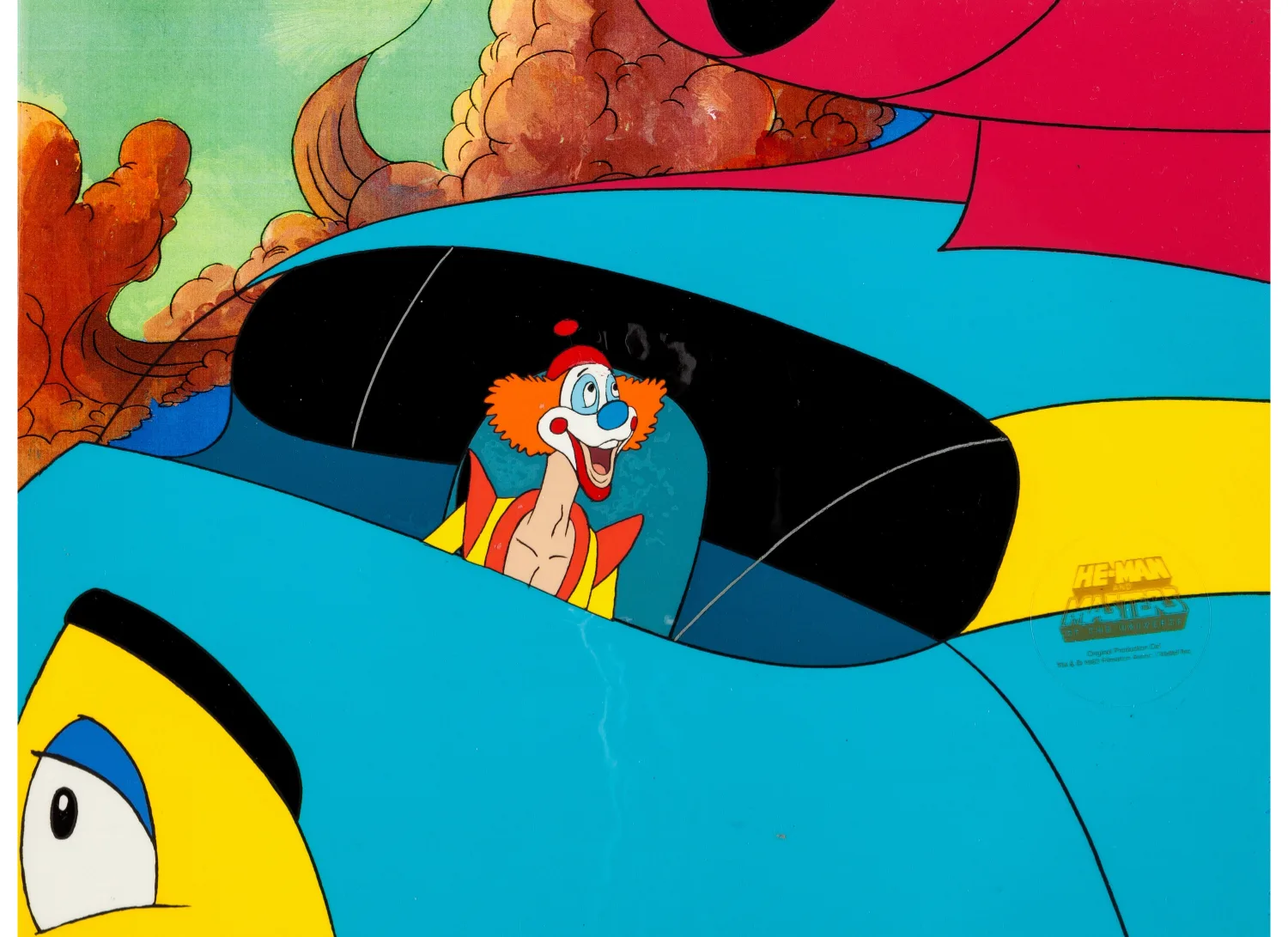 He-Man and the Masters of the Universe Production Cel and Drawing Group (Filmation, 1984). (Total: 5 Items)