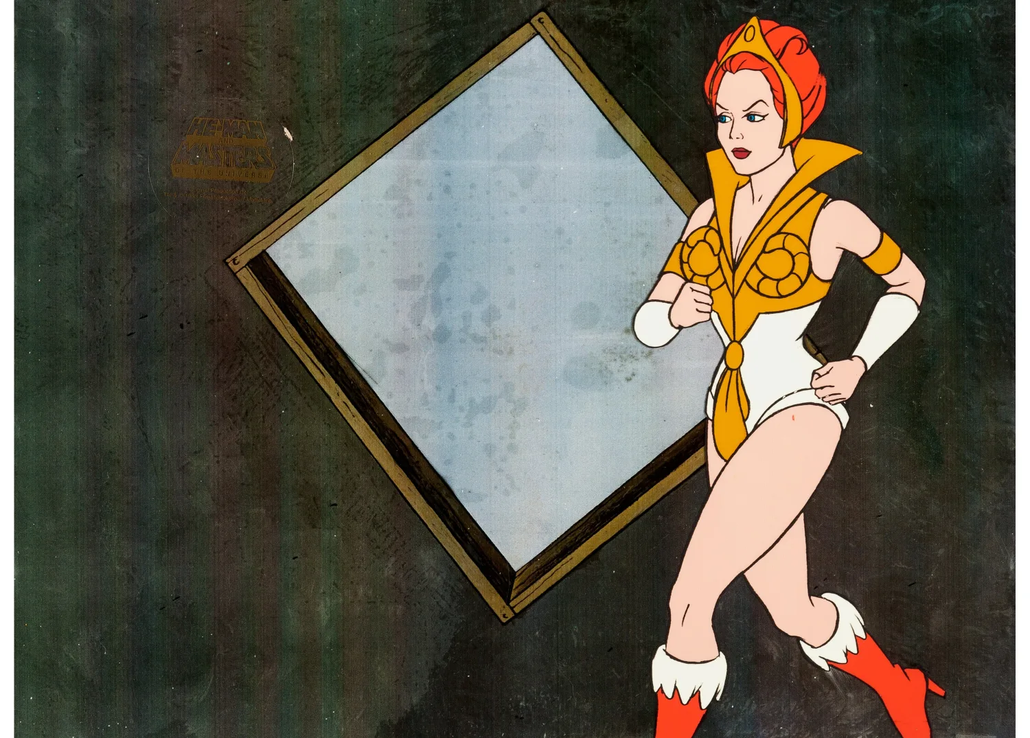 He-Man and the Masters of the Universe Teela Production Cel (Filmation, 1984). (Total: 2 Items)