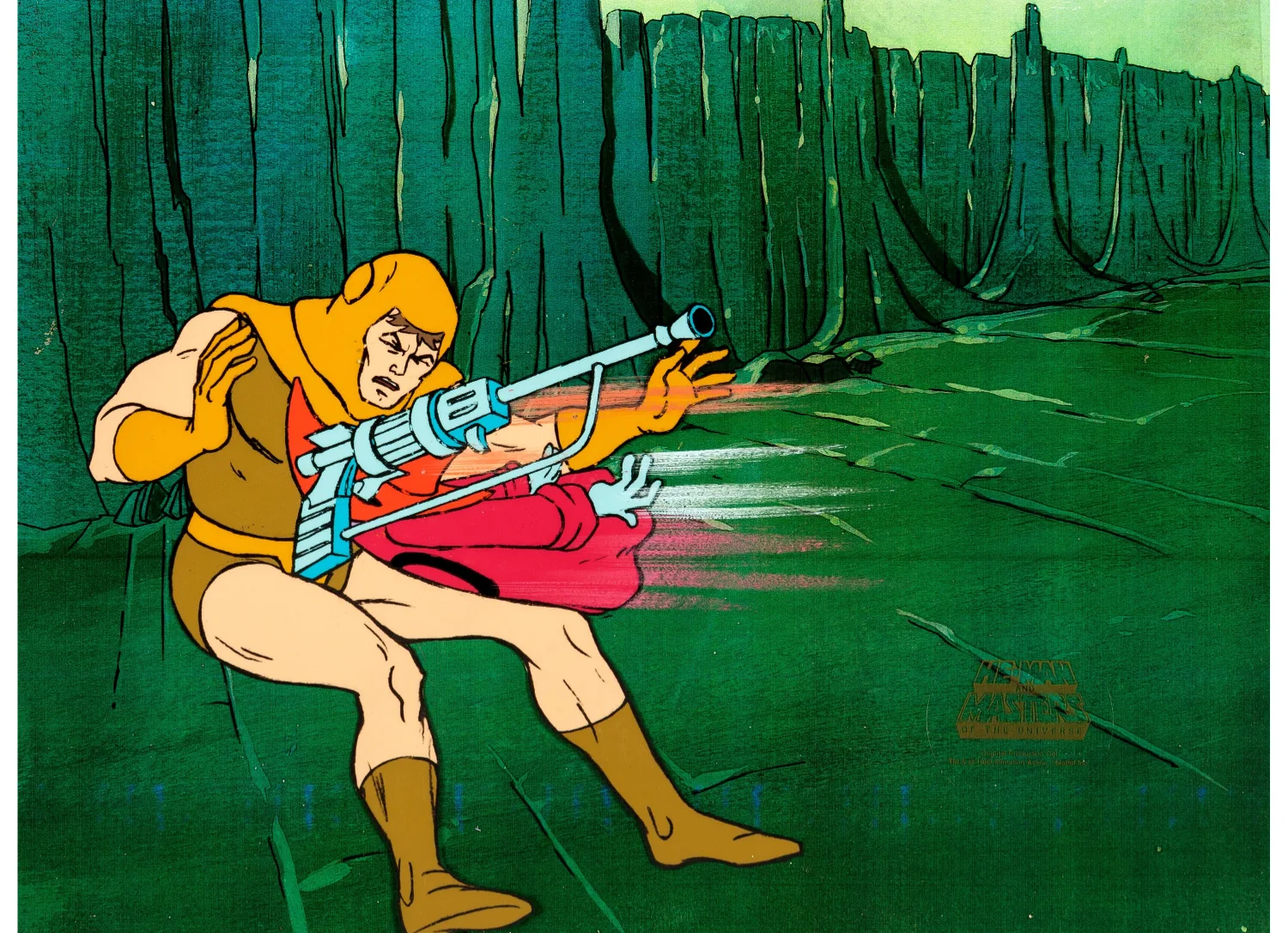 He-Man and the Masters of the Universe Orko Production Cel and Animation Layout Drawing Group (Filmation, 1984). (Total: