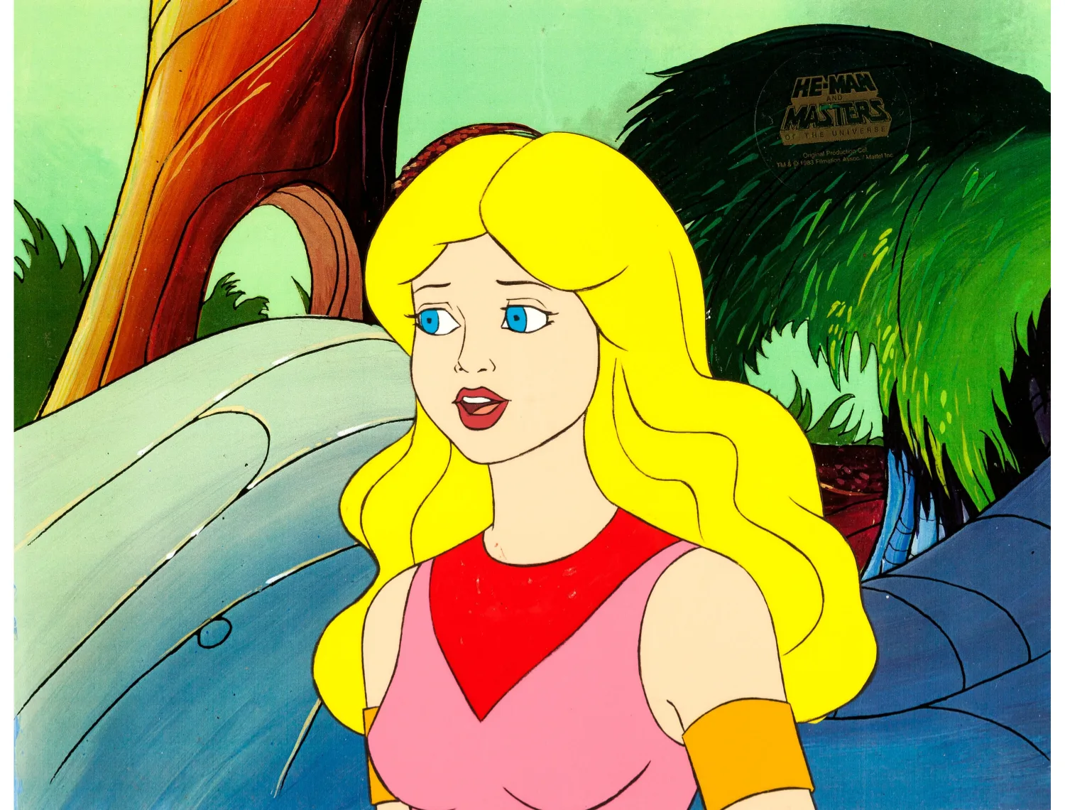 He-Man and the Masters of the Universe Careal Production Cel (Filmation, 1984). (Total: 2 Items)