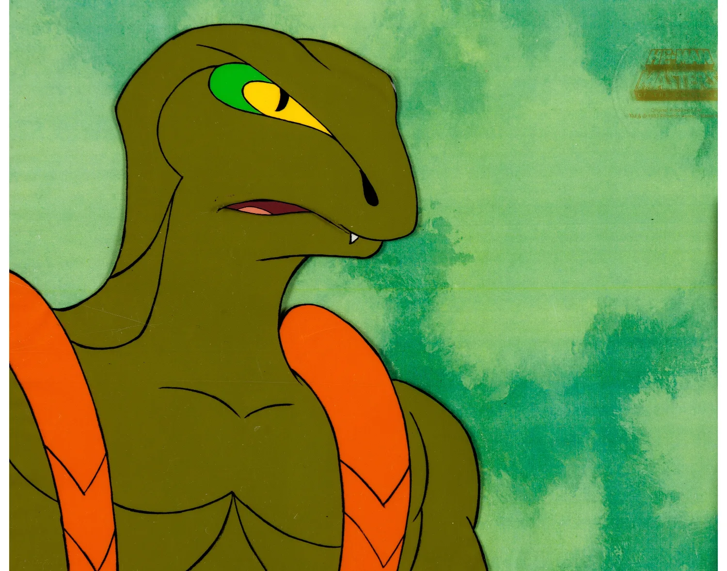 He-Man and the Masters of the Universe Kobra Khan Production Cel and Animation Drawing Group (Filmation, 1984). (Total: