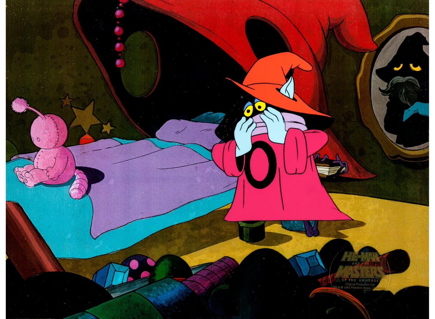 He-Man and the Masters of the Universe Orko Production Cel (Filmation, 1983). (Total: 2 Items)