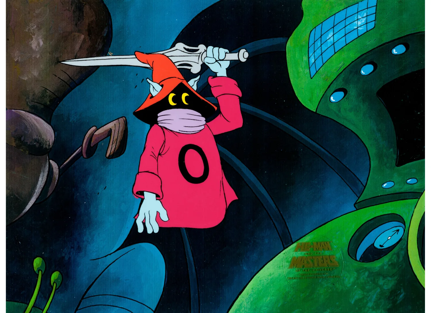 He-Man and the Masters of the Universe Orko Production Cel (Filmation, 1983). (Total: 2 Items)
