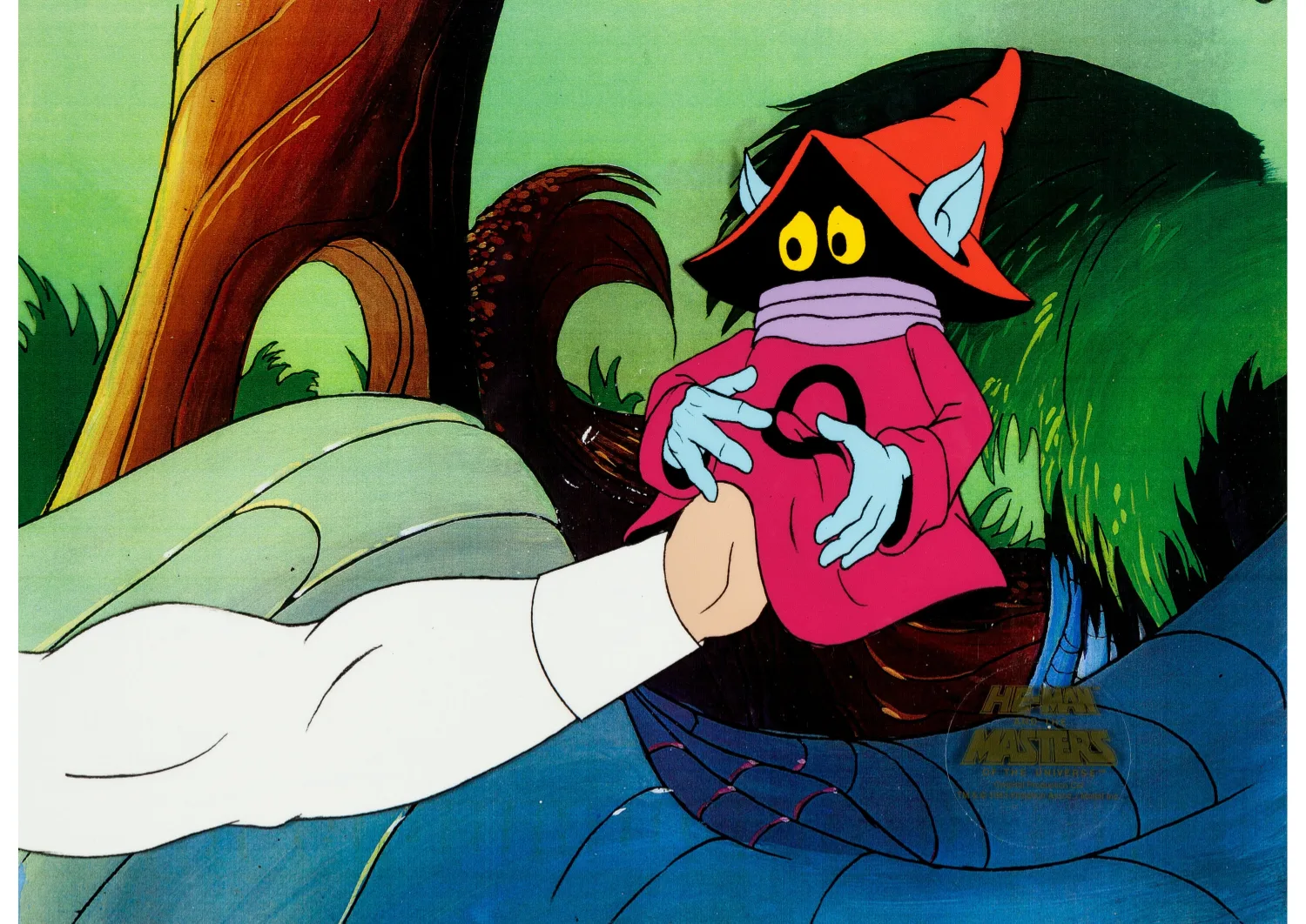 He-Man and the Masters of the Universe Prince Adam and Orko Production Cel (Filmation, 1983). (Total: 2 Items)