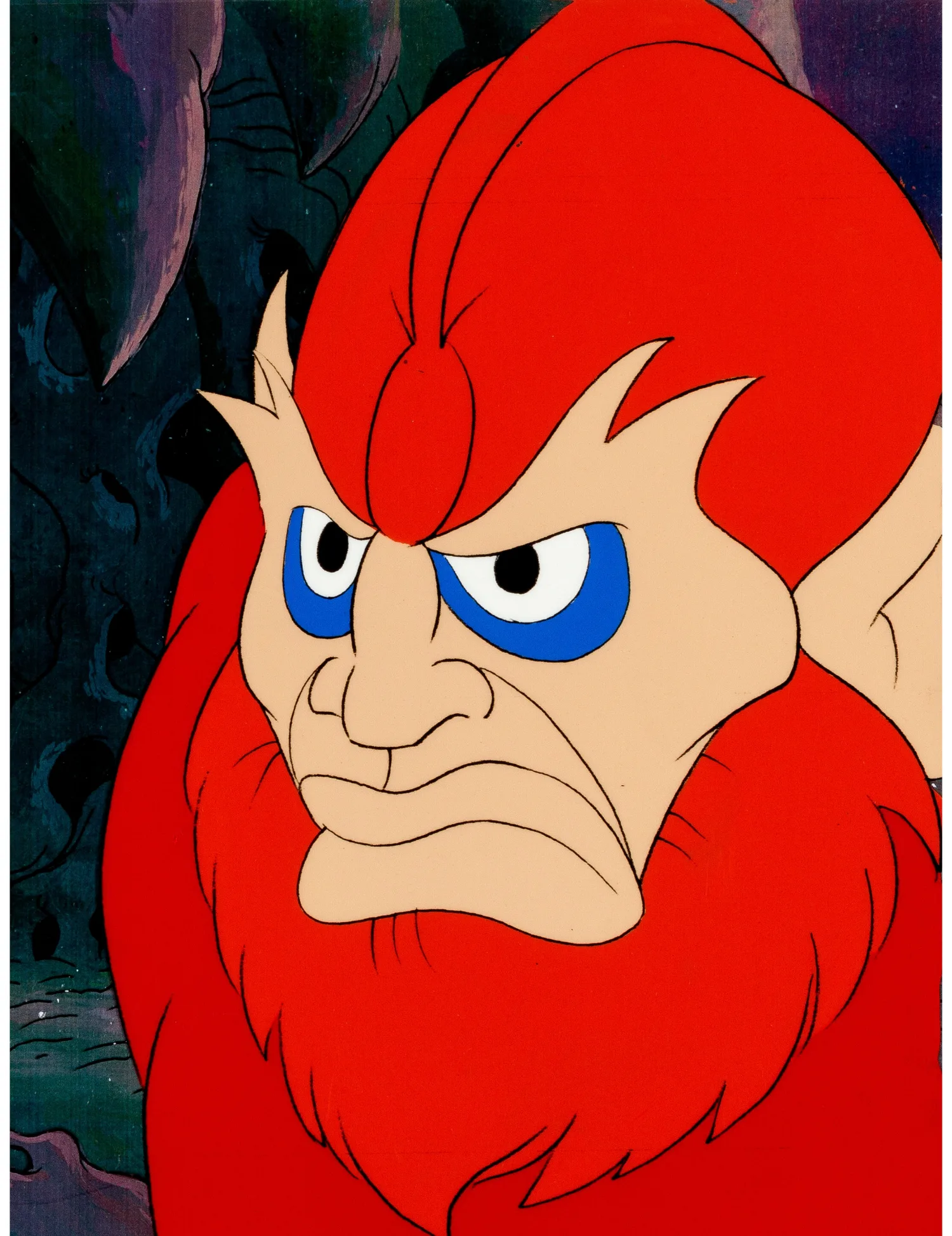 He-Man and the Masters of the Universe Beast Man Production Cel (Filmation, 1983). (Total: 2 Items)