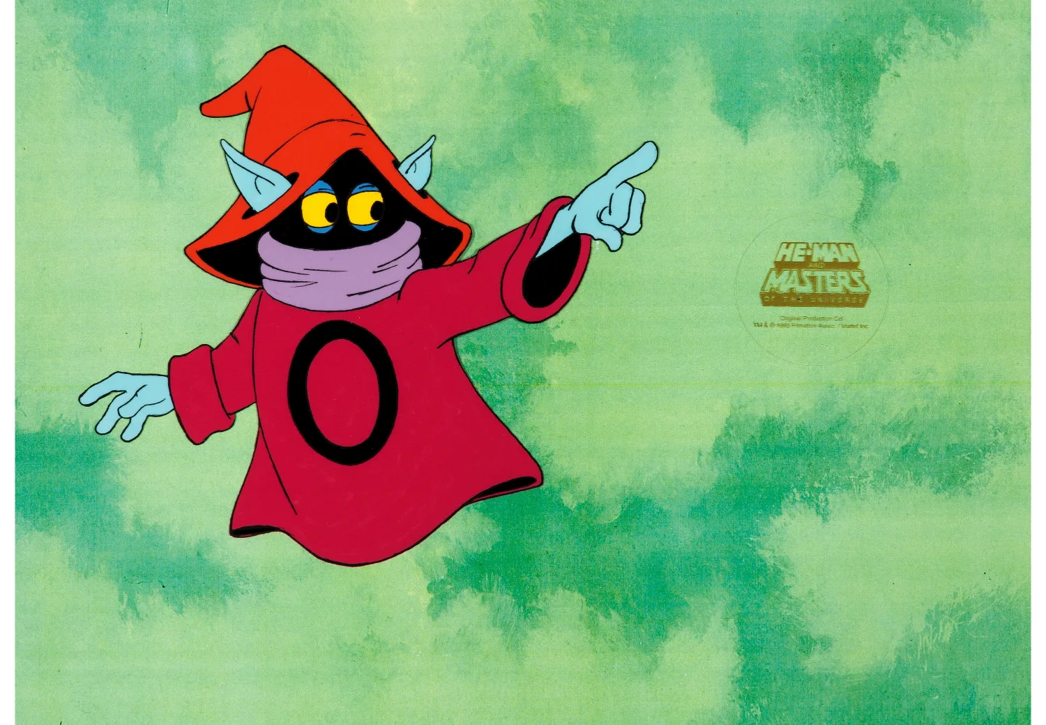 He-Man and the Masters of the Universe Orko Production Cel (Filmation, 1984). (Total: 2 Items)