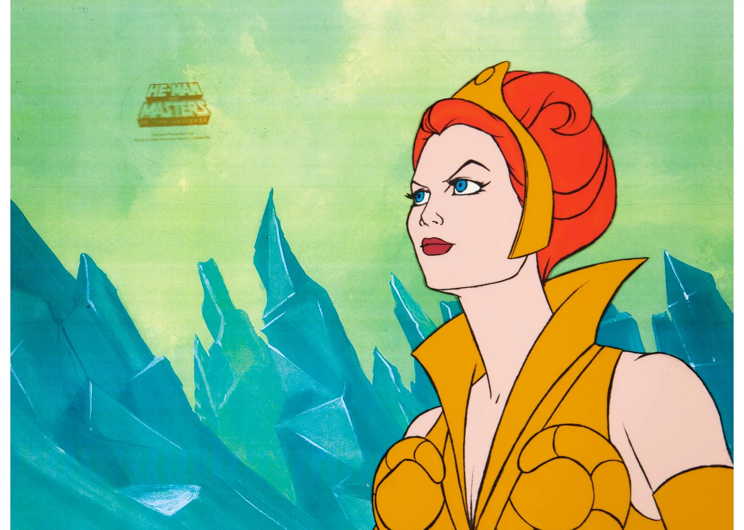 He-Man and the Masters of the Universe Teela Production Cel (Filmation, 1984). (Total: 2 Items)