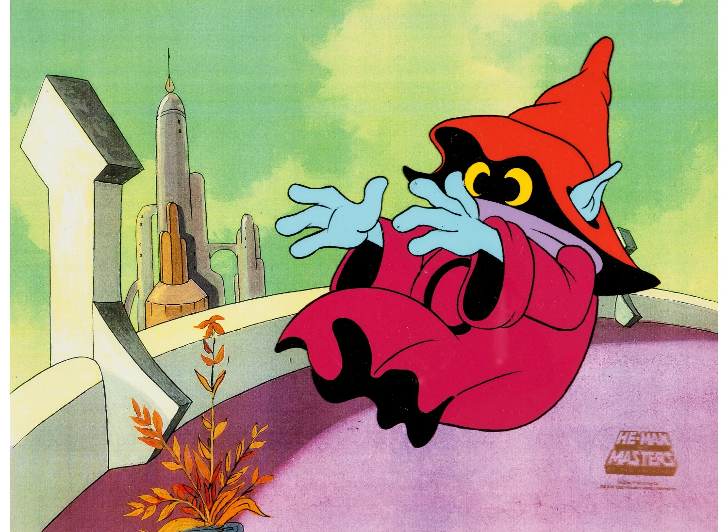 He-Man and the Masters of the Universe Orko Production Cel (Filmation, 1983)