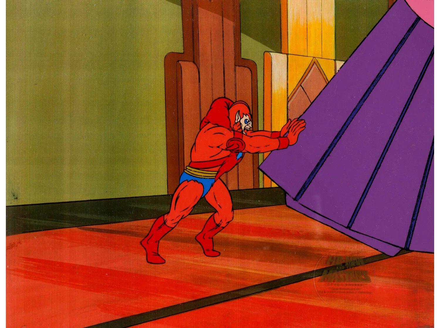 He-Man and the Masters of the Universe Beast Man Production Cel (Filmation, 1983)