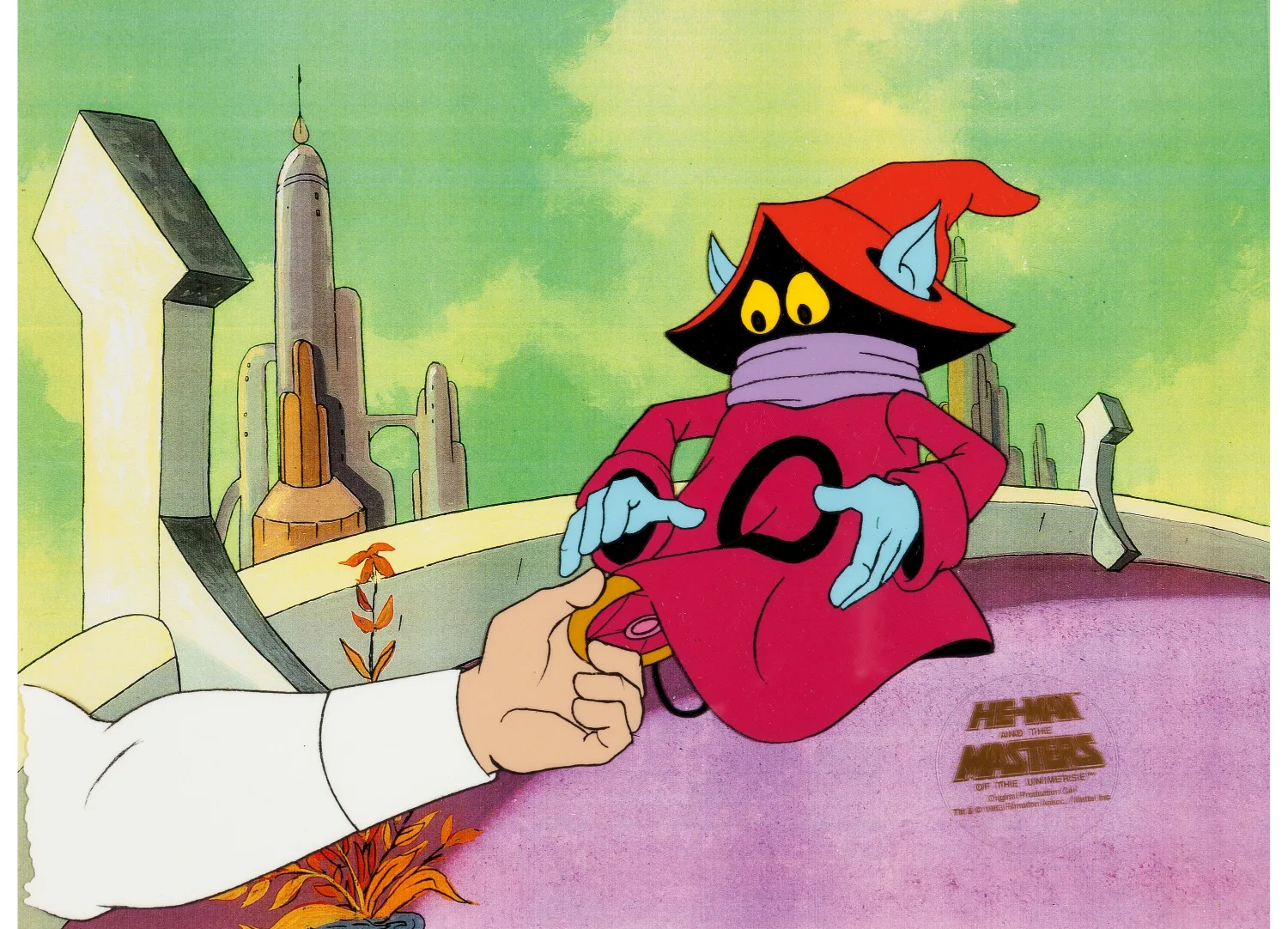 He-Man and the Masters of the Universe Orko Production Cel (Filmation, 1983)