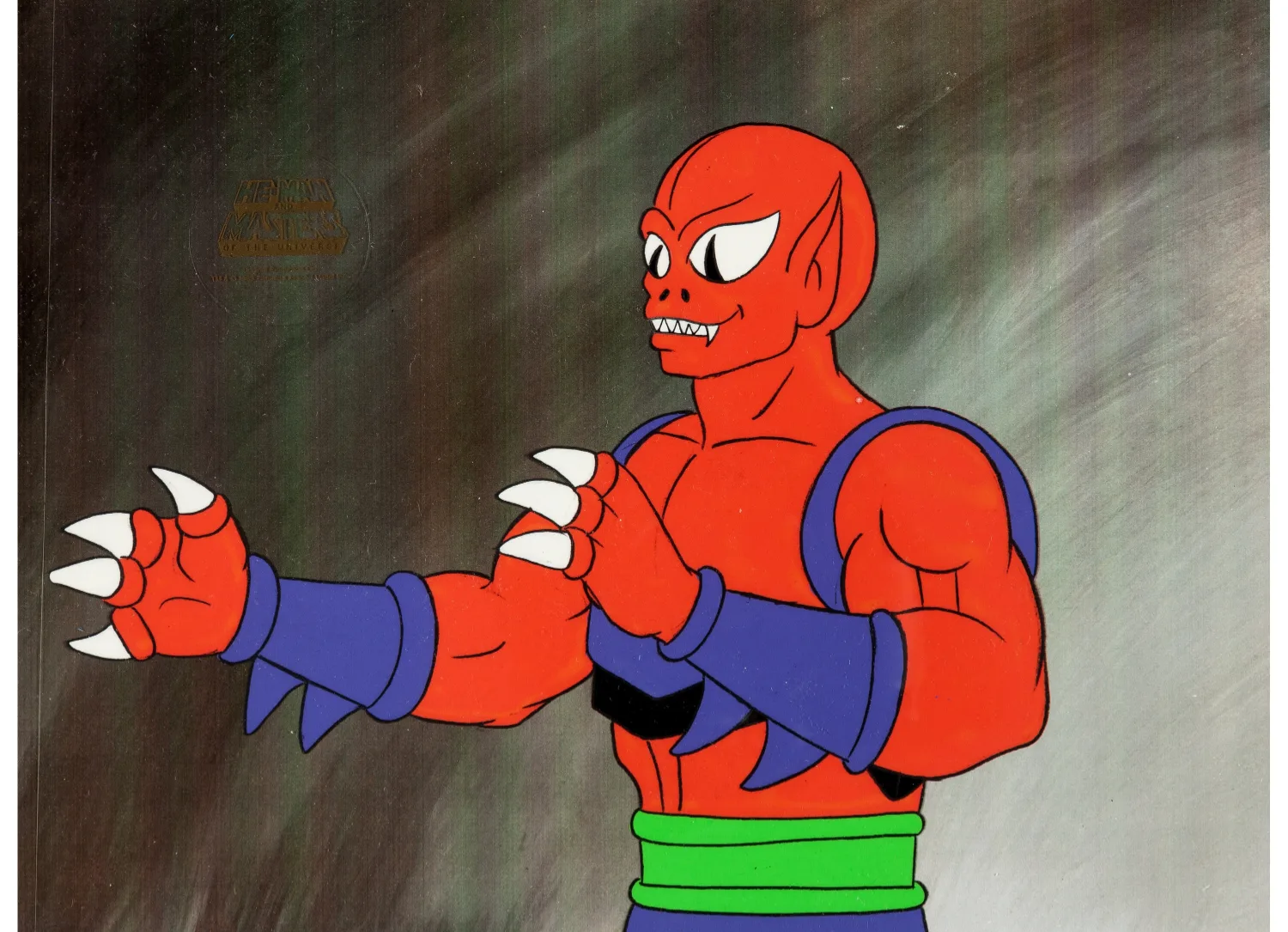 He-Man and the Masters of the Universe Modulok Production Cel and Animation Drawing Group (Filmation, 1984). (Total: 2 O
