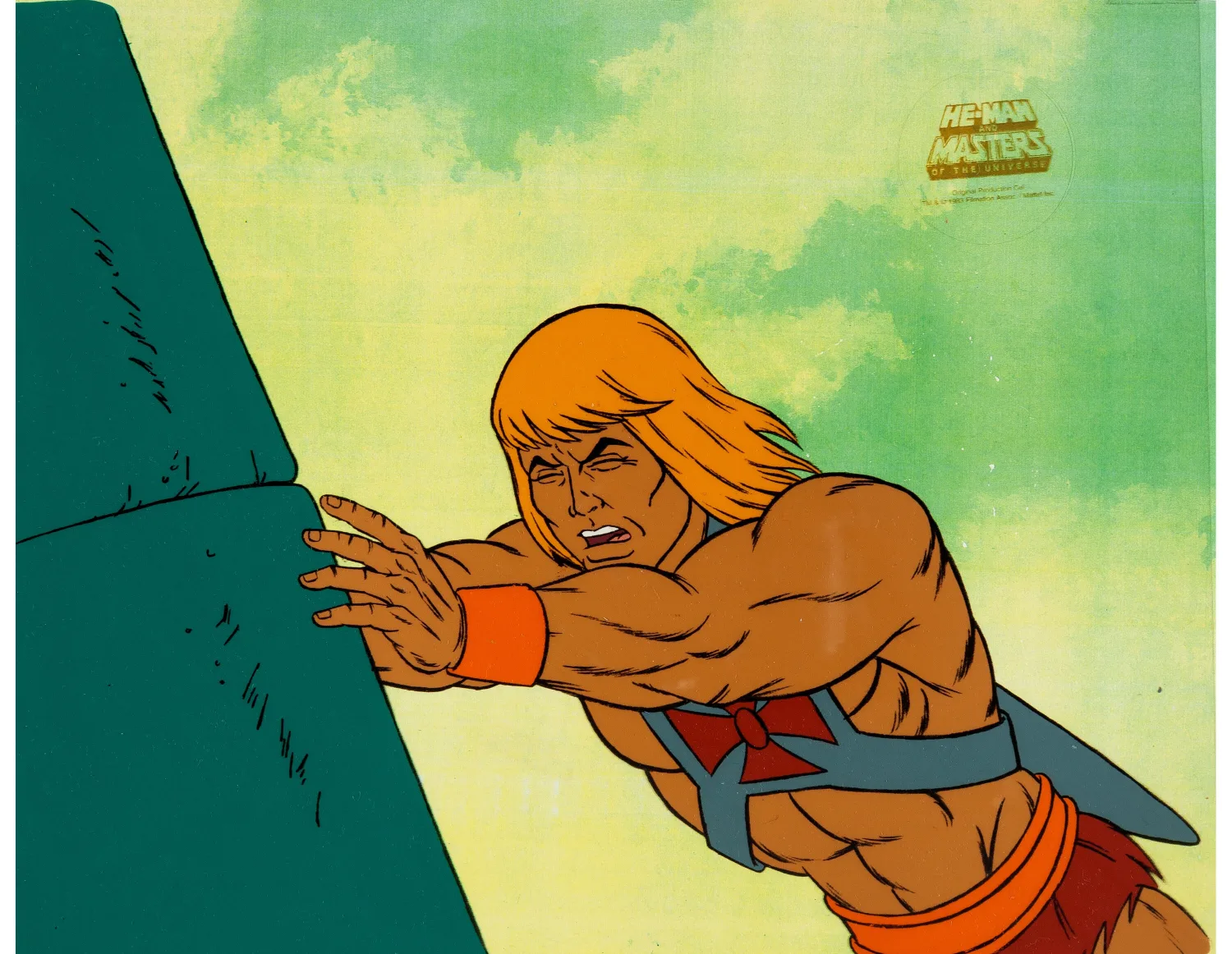 He-Man and the Masters of the Universe Production Cel (Filmation, 1984)