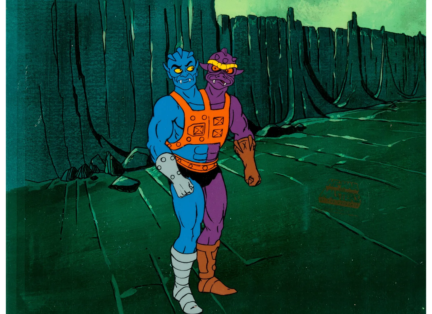 He-Man and the Masters of the Universe Two Bad Production Cel (Filmation, 1984)