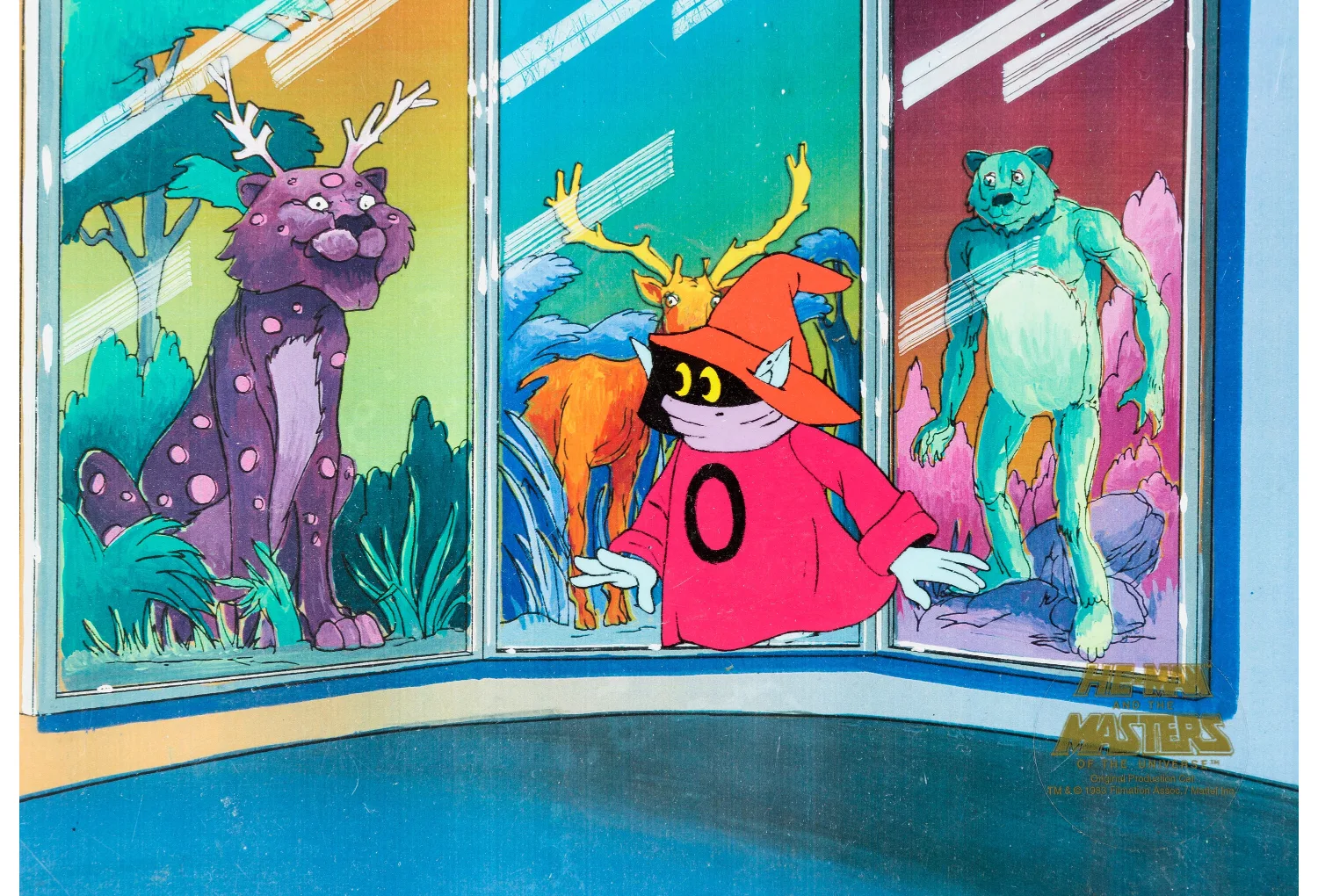 He-Man and the Masters of the Universe Orko Production Cel (Filmation, 1983)