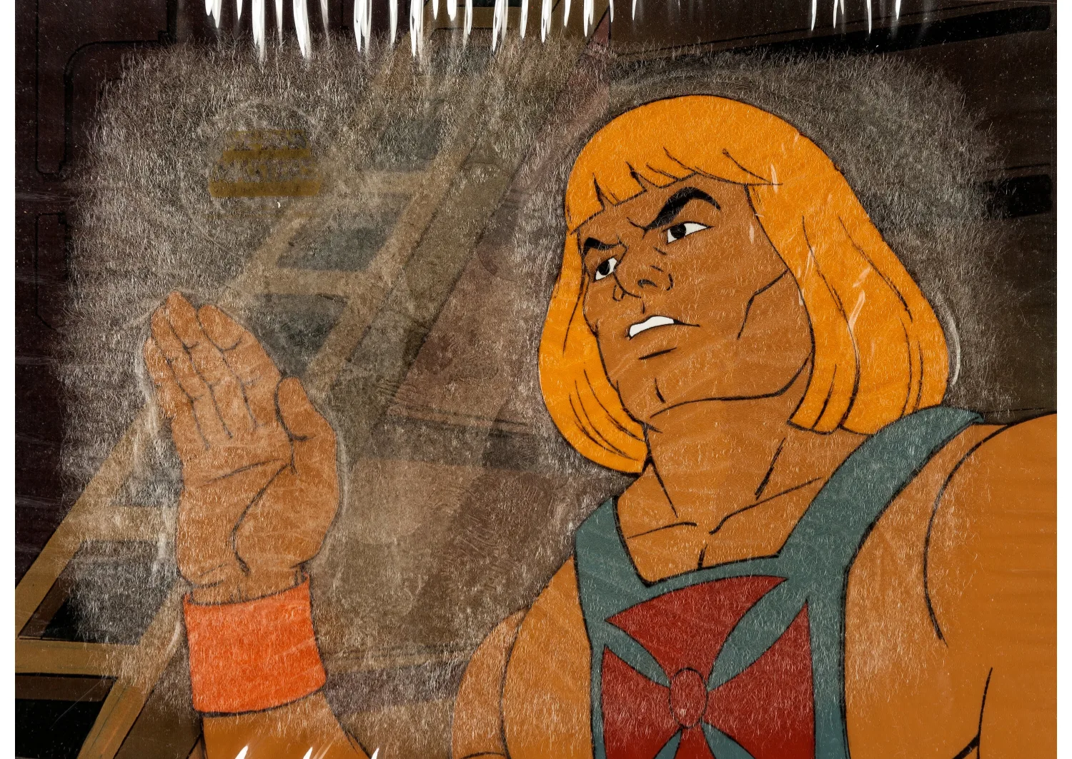 He-Man and the Masters of the Universe Production Cel Setup, Animation Drawings, and Production Folder Group (Filmation