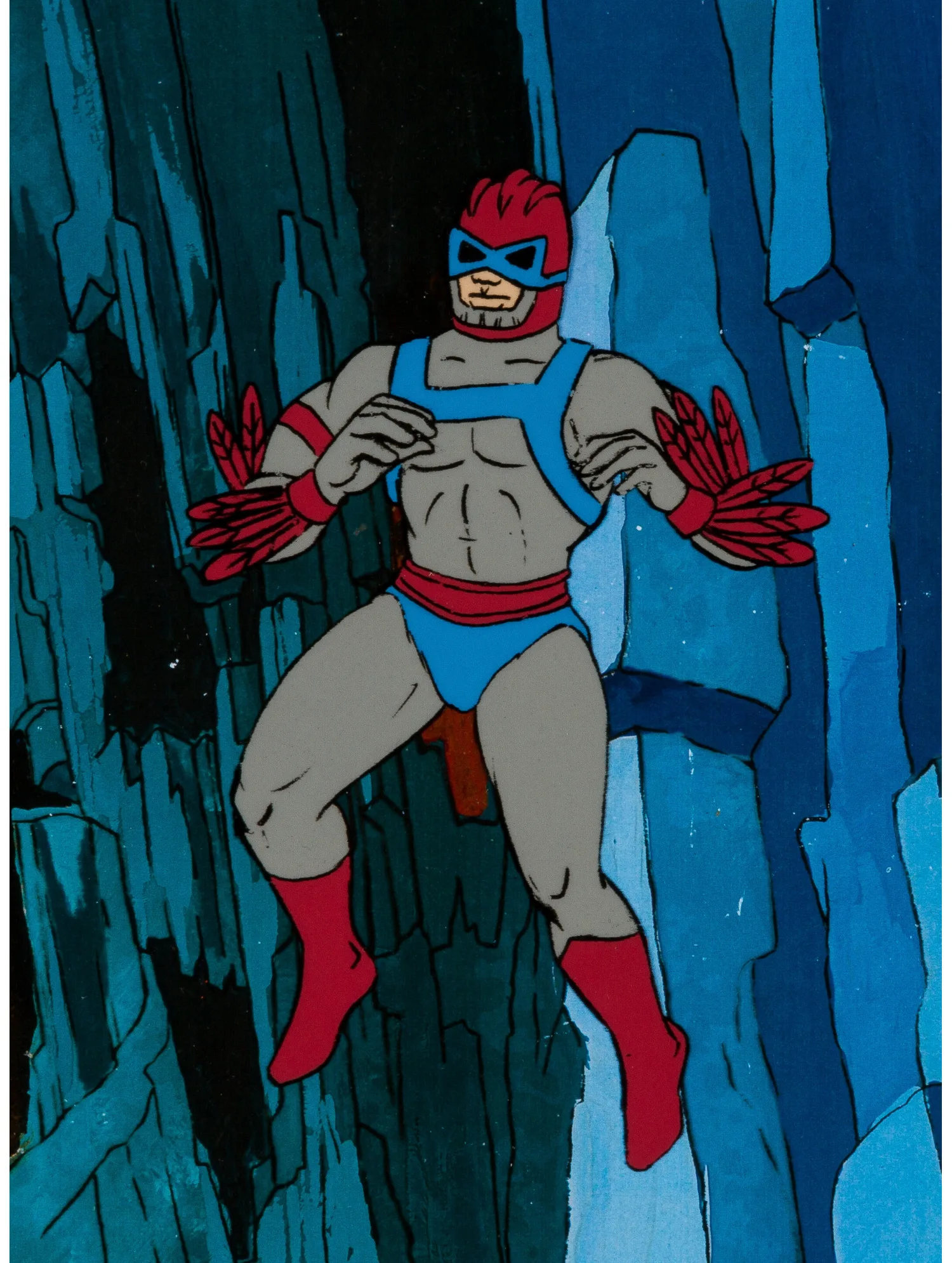 He-Man and the Masters of the Universe Stratos Stock Image Production Cel (Filmation, 1983)