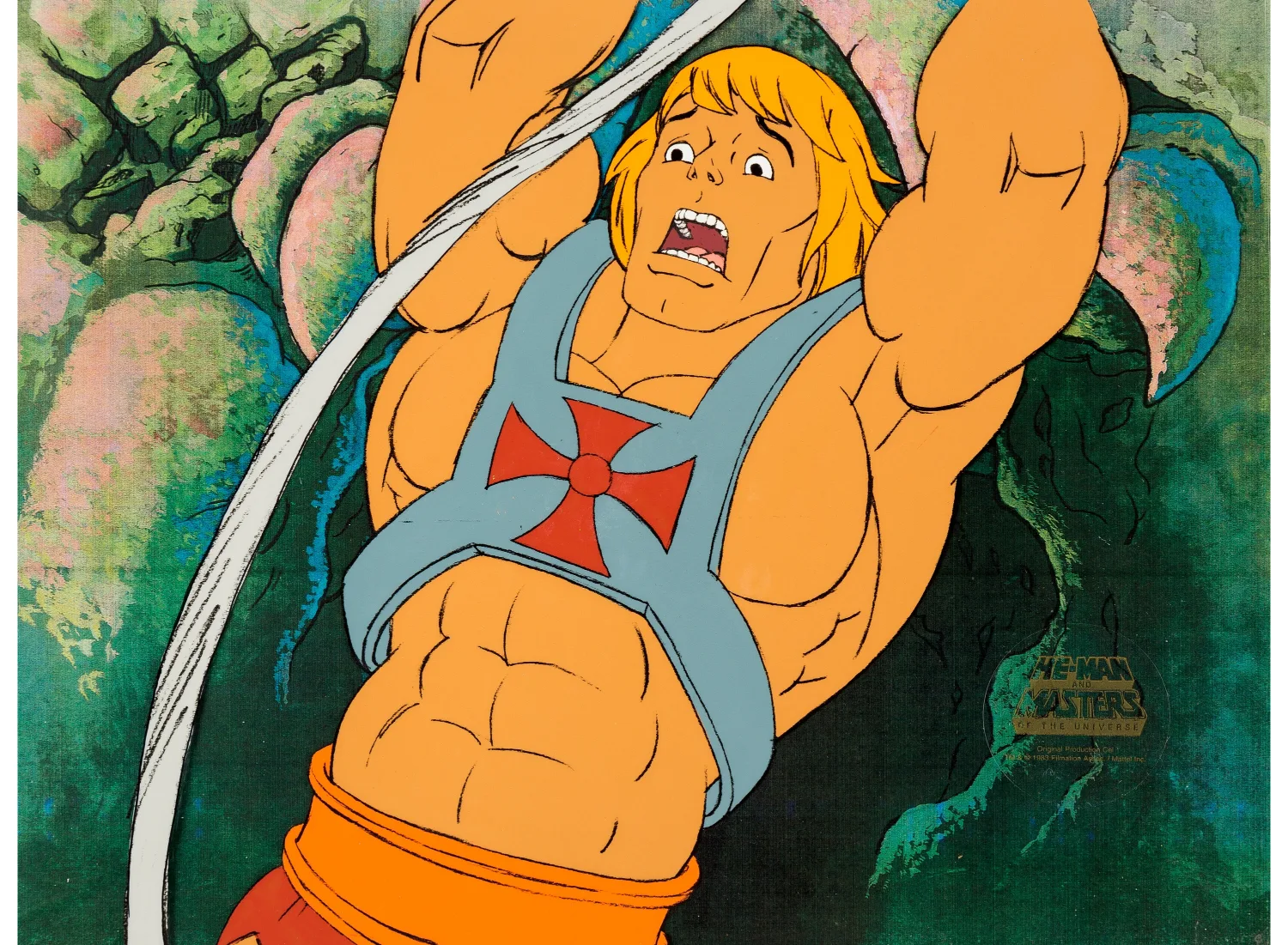 She-Ra: Princess of Power He-Man Production Cel (Filmation, 1985)