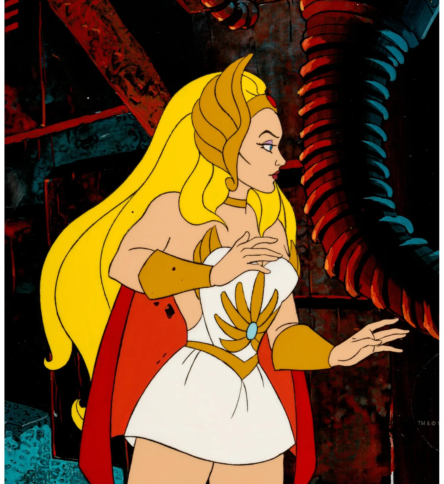 She-Ra Production Cel (Filmation, 1985)