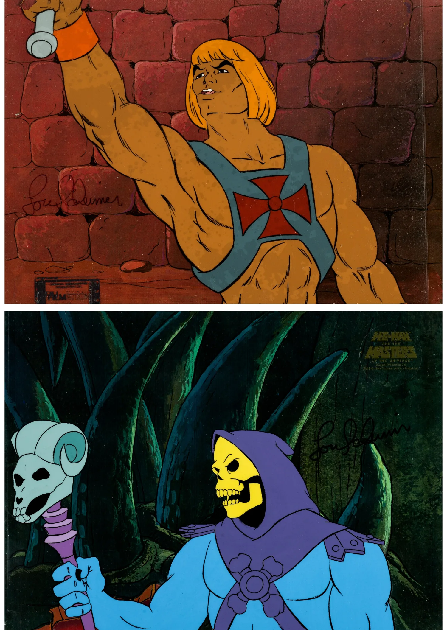 He-Man and the Masters of the Universe Animation Cels and Animation Drawings Group of 7 (Filmation, 2002). (Total: 7 Ite
