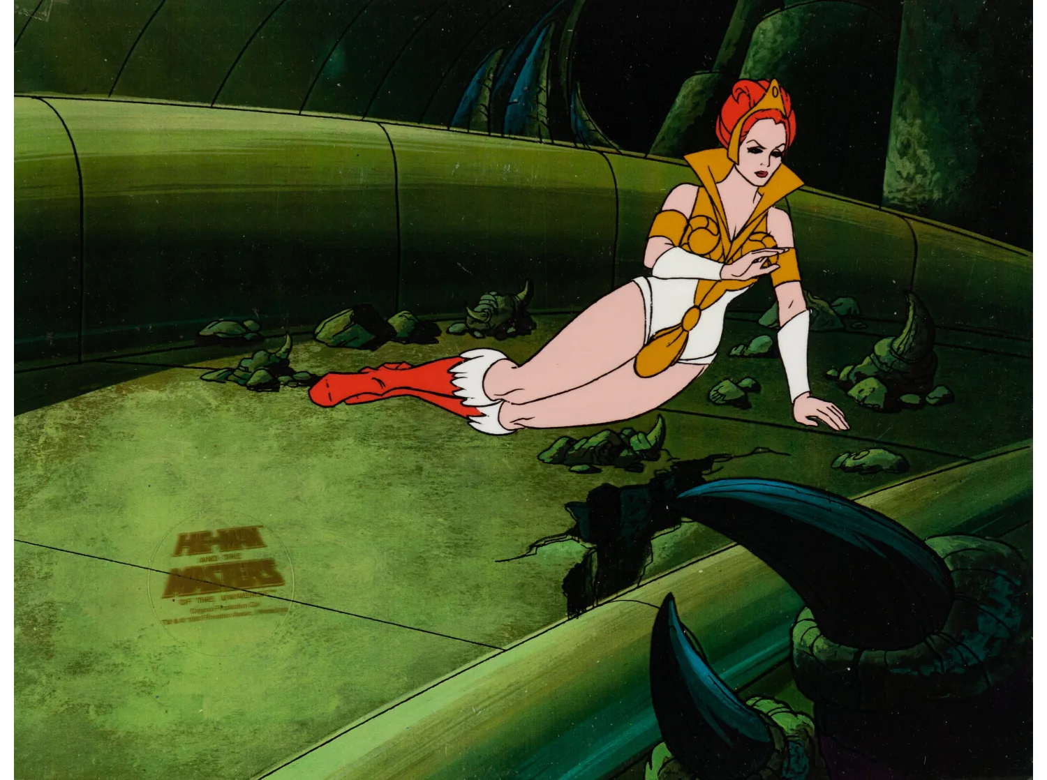 He-Man and the Masters of the Universe Teela Production Cel (Filmation, c. 1983-85)