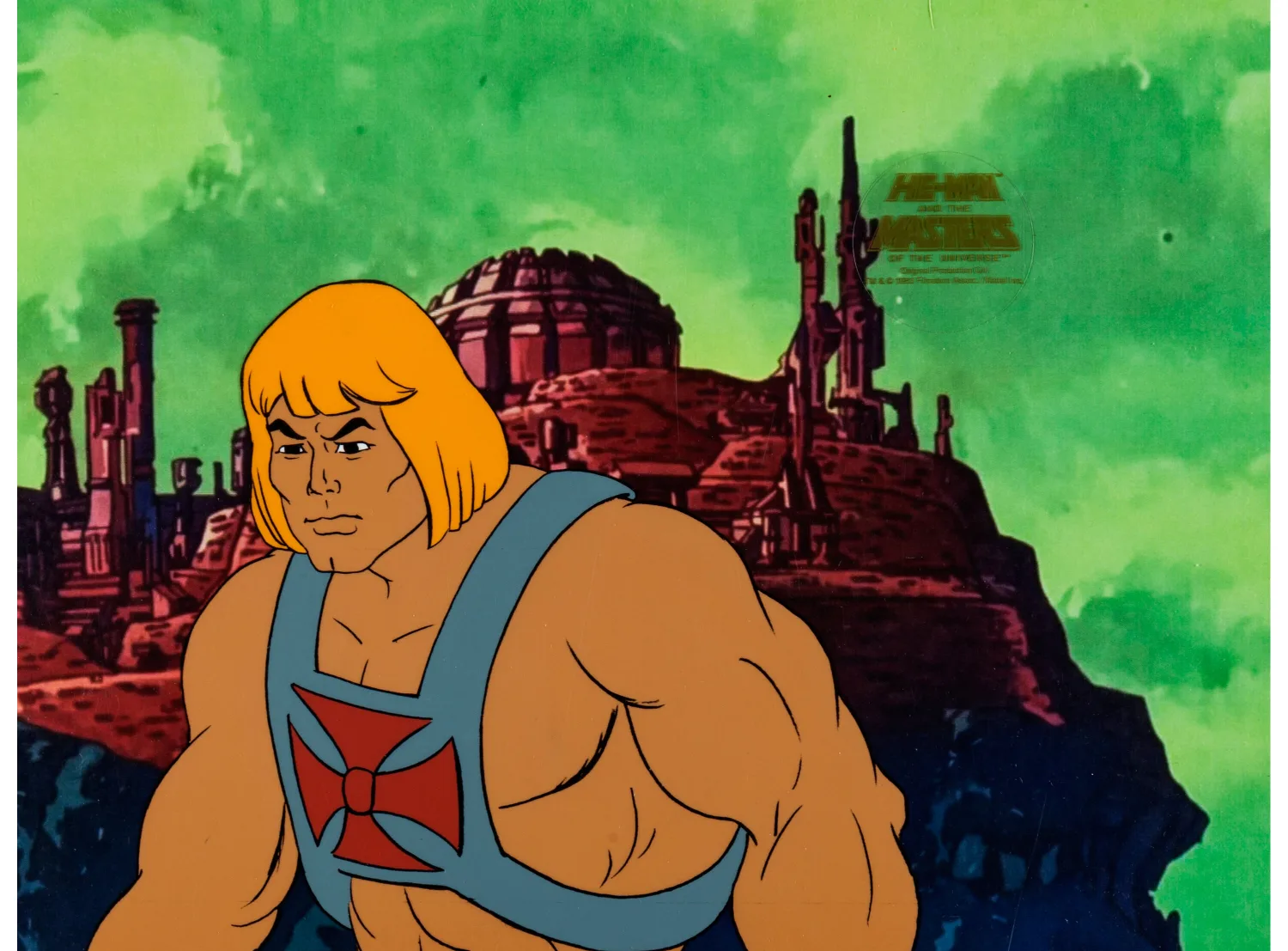 He-Man and the Masters of the Universe He-Man Production Cel (Filmation, c. 1983-85)