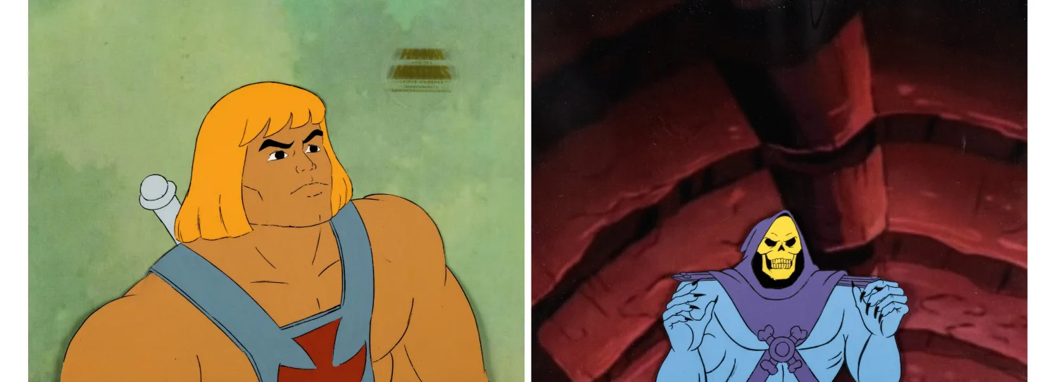 He-Man and the Masters of the Universe "Dawn of Dragoon" and "A Trip to Morainia" He-Man and Skeleto