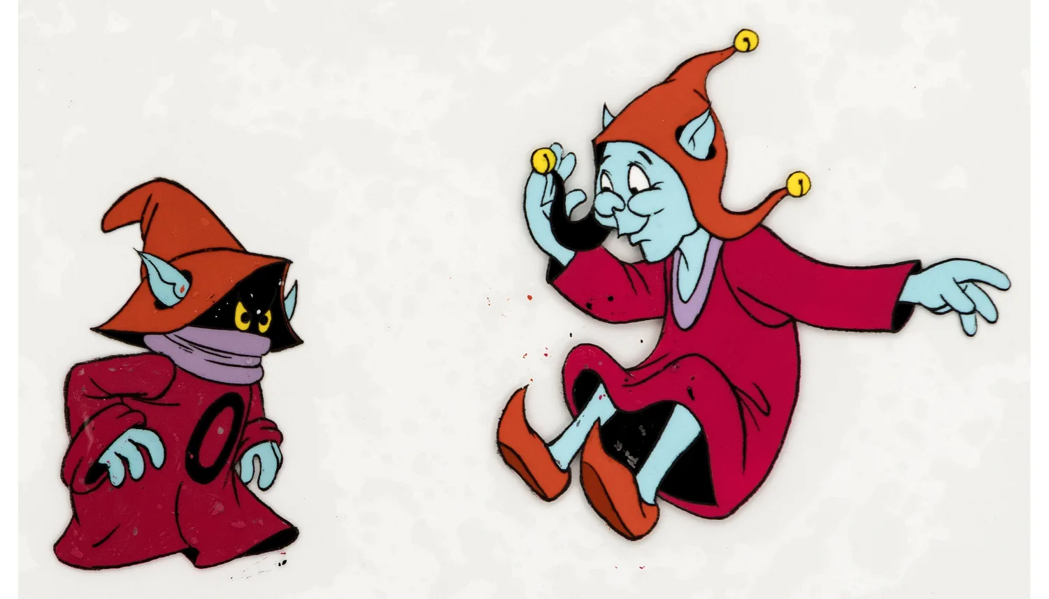 He-Man and the Masters of the Universe Episode MU093 "Trouble's Middle Name" Orko Production Cel (Filmation As