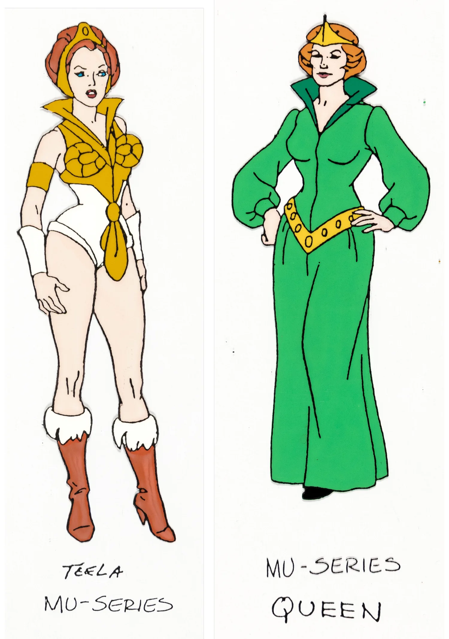 He-Man and the Masters of the Universe Teela, Queen Marlena, Lord Todd, Chatterchiller, Malabeast, Talgoth, Byte, and Ar