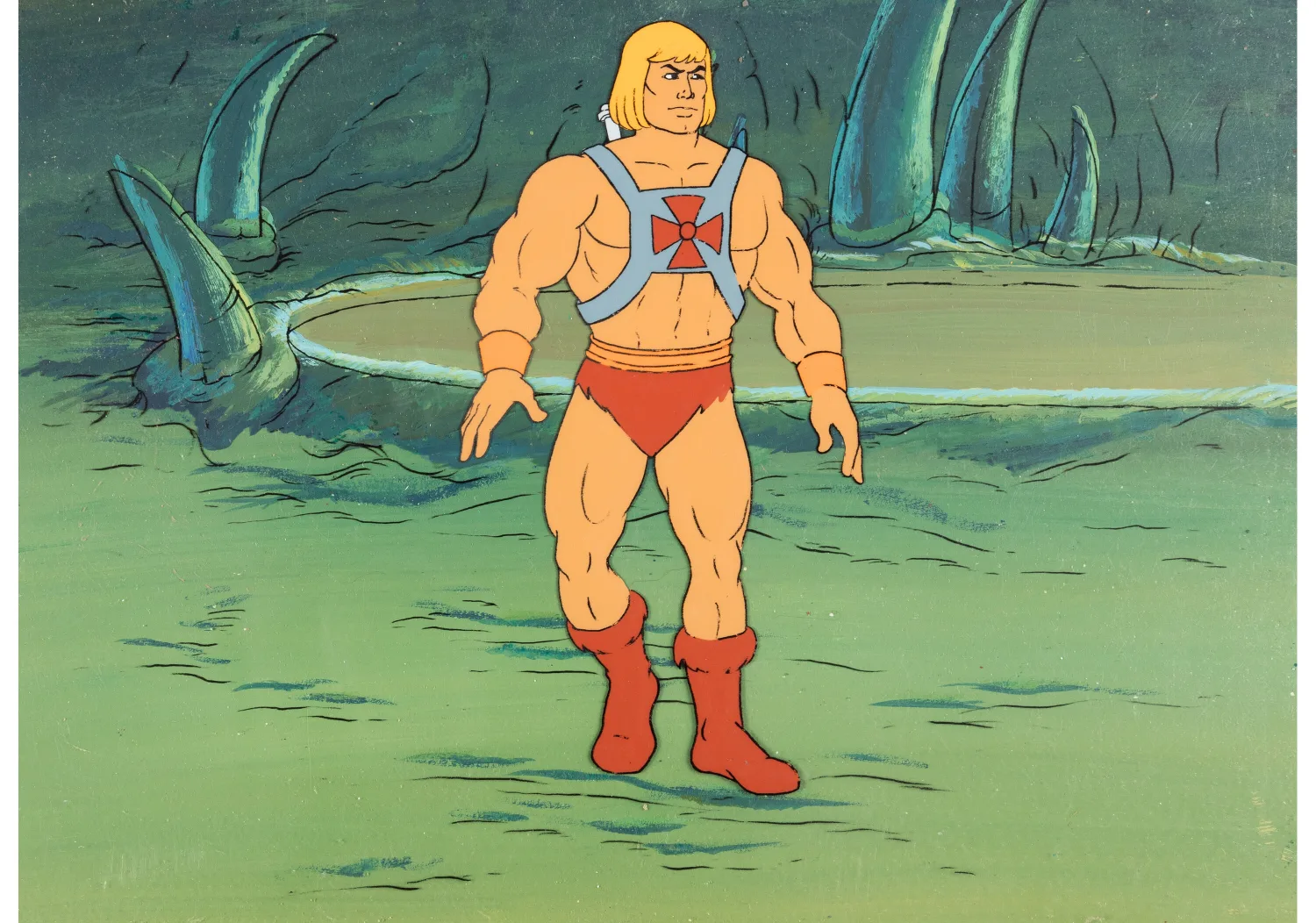 He-Man and the Masters of the Universe He-Man Production Cel (Filmation, c. 1983-85)
