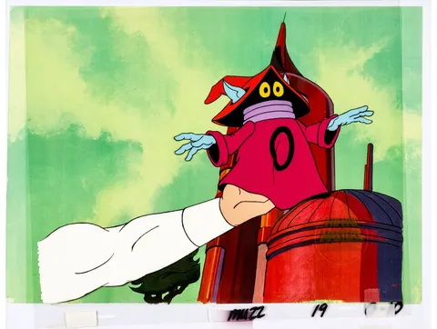He-Man and the Masters of the Universe Orko Production Cel Setup with COA Animation Art (Filmation, 1983). (Total: 2 Ori