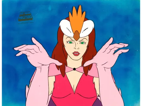 He-Man and the Masters of the Universe Enchantress Production Cel (Filmation, 1984). (Total: 3)