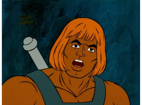 He-Man and the Masters of the Universe Production Cel Setup (Filmation, 1984). (Total: 4 Items)