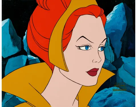 He-Man and the Masters of the Universe Teela Production Cel (Filmation, 1984). (Total: 2 Items)