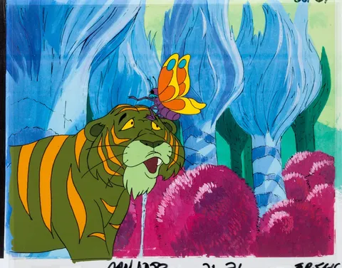 He-Man and the Masters of the Universe Cringer Production Cel Setup(Filmation, 1984)