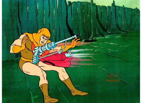 He-Man and the Masters of the Universe Orko Production Cel and Animation Layout Drawing Group (Filmation, 1984). (Total: