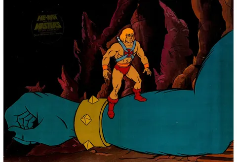 He-Man and the Masters of the Universe He-Man Production Cel (Filmation, 1983)