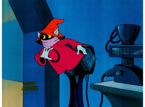 He-Man and the Masters of the Universe Orko Production Cel (Filmation, 1983). (Total: 2 Items)