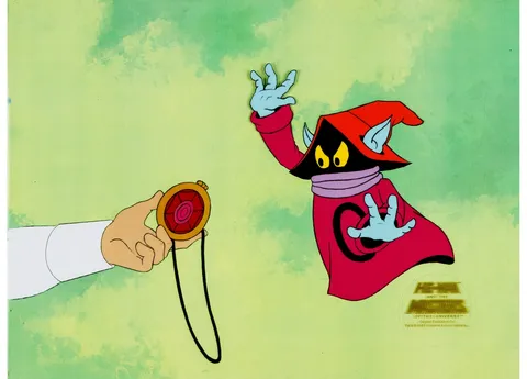 He-Man and the Masters of the Universe Orko Production Cel (Filmation, 1983). (Total: 2 Items)