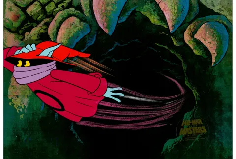 He-Man and the Masters of the Universe Orko Production Cel (Filmation, 1983). (Total: 2 Items)
