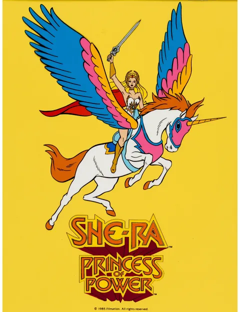 She-Ra Princess of Power Publicity Cel (Filmation Associates, 1985)