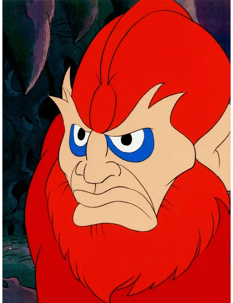 He-Man and the Masters of the Universe Beast Man Production Cel (Filmation, 1983). (Total: 2 Items)