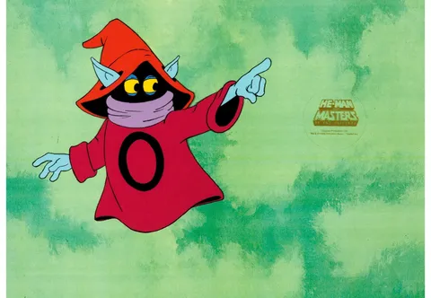 He-Man and the Masters of the Universe Orko Production Cel (Filmation, 1984). (Total: 2 Items)